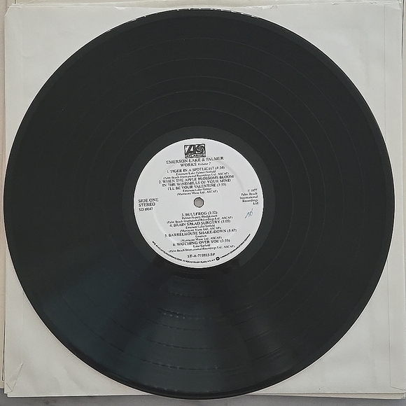 Emerson Lake & Palmer ELP Works Volume 2 SD19147 Album LP Record Vinyl 1982 - Picture 4 of 7